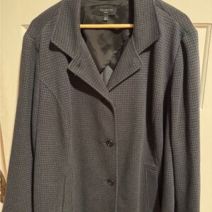 Talbots Women's Gray/black  Jacket